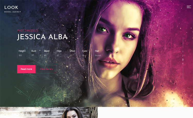 具有出色的设计免费Bootstrap 4 个人主页博客单页网站模板自适应HTML5网站模板免费下载